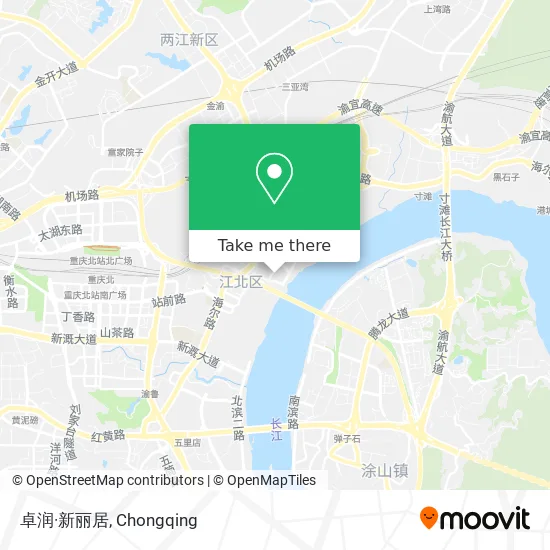 卓润·新丽居 map