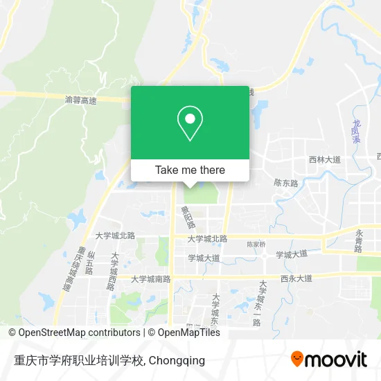 重庆市学府职业培训学校 map