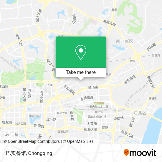 巴实餐馆 map