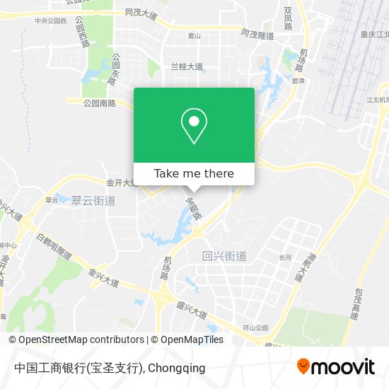 中国工商银行(宝圣支行) map