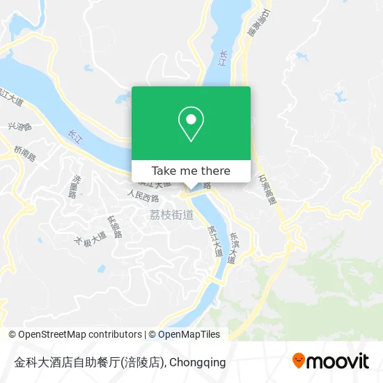 金科大酒店自助餐厅(涪陵店) map