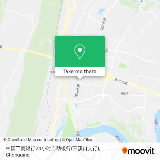 中国工商银行24小时自助银行(三溪口支行) map