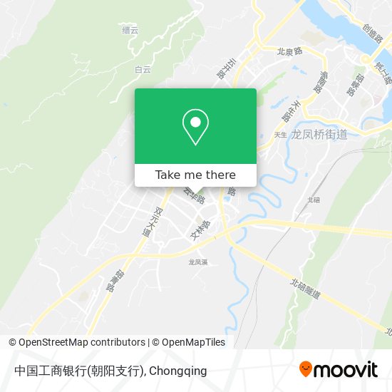 中国工商银行(朝阳支行) map
