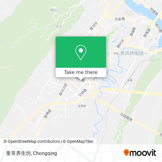 童哥养生坊 map