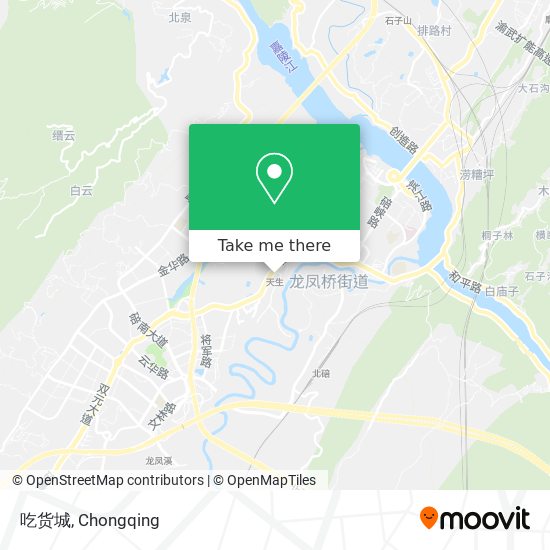吃货城 map