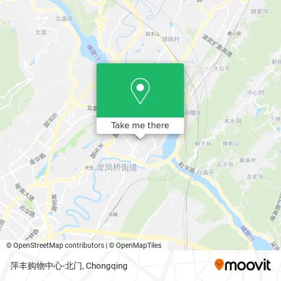 萍丰购物中心-北门 map