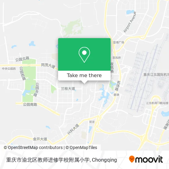 重庆市渝北区教师进修学校附属小学 map
