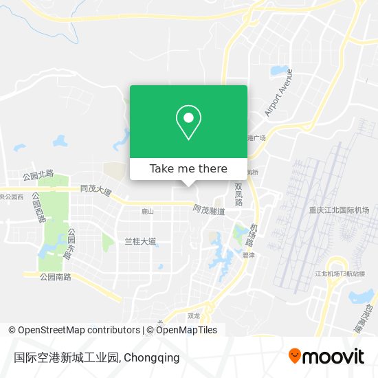 国际空港新城工业园 map