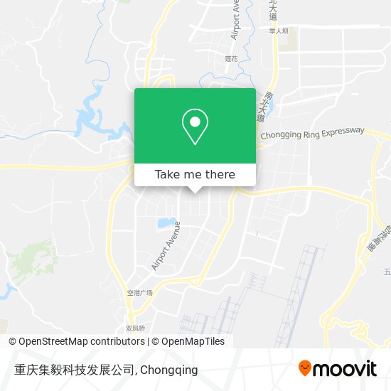 重庆集毅科技发展公司 map