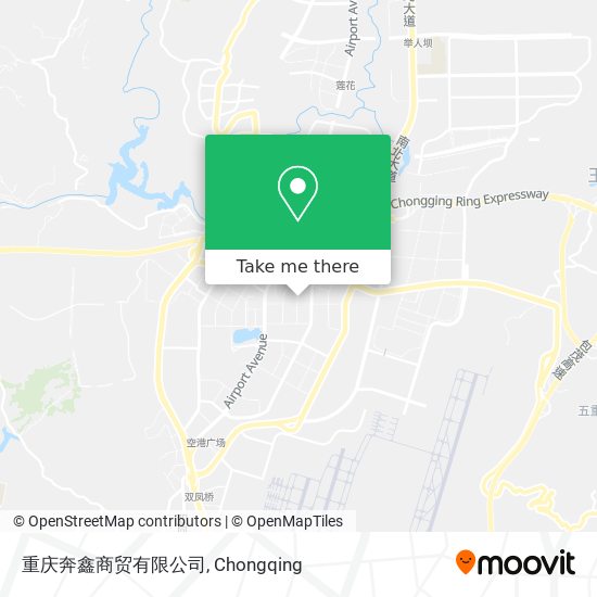 重庆奔鑫商贸有限公司 map