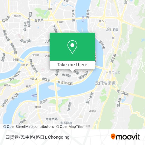 四贤巷/民生路(路口) map