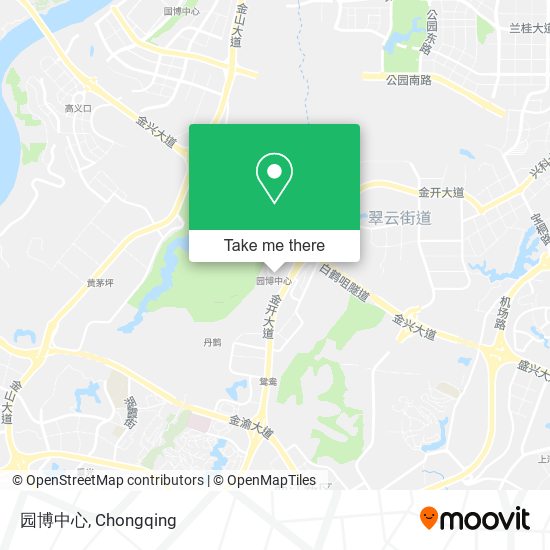 园博中心 map