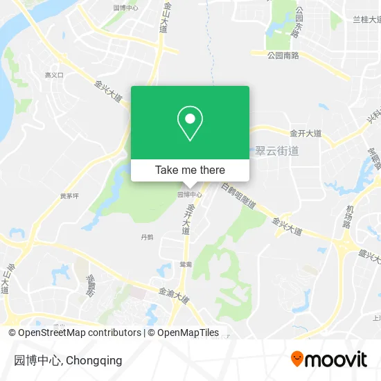 园博中心 map