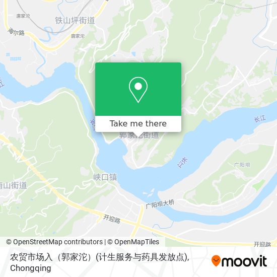 农贸市场入（郭家沱）(计生服务与药具发放点) map