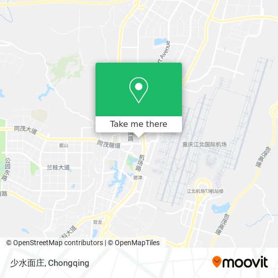 少水面庄 map