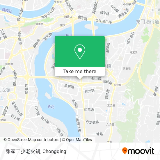 张家二少老火锅 map