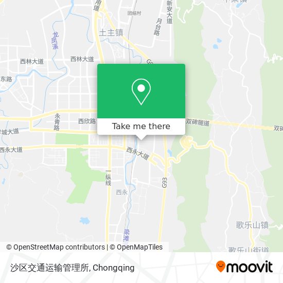 沙区交通运输管理所 map