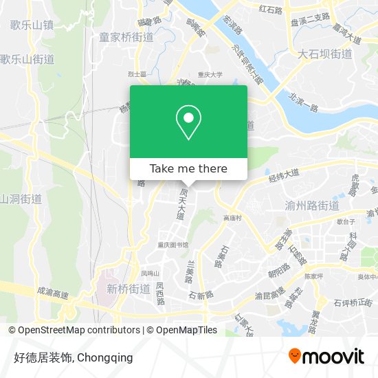 好德居装饰 map
