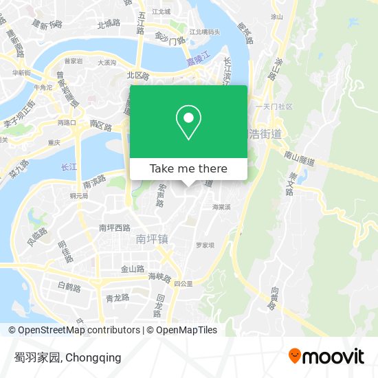 蜀羽家园 map