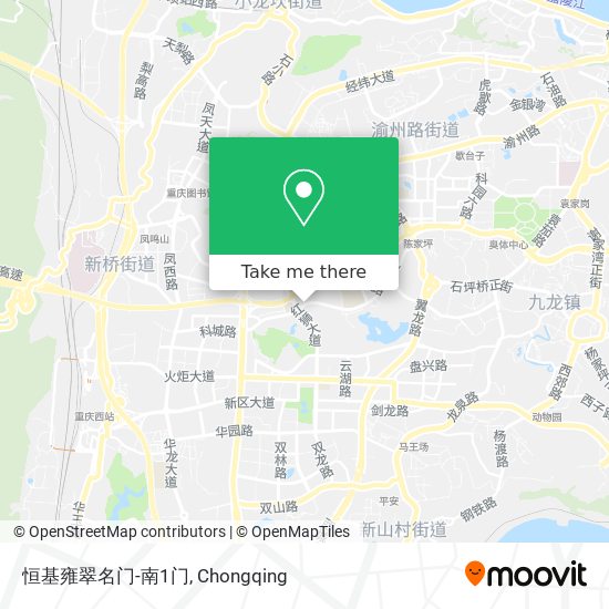 恒基雍翠名门-南1门 map