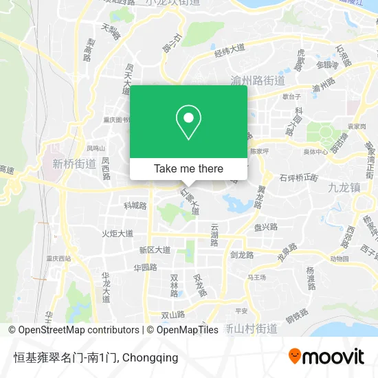恒基雍翠名门-南1门 map
