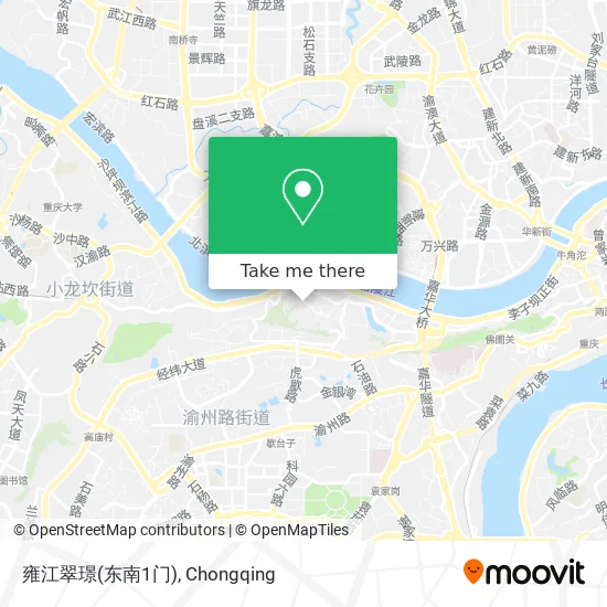 雍江翠璟(东南1门) map