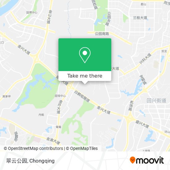 翠云公园 map