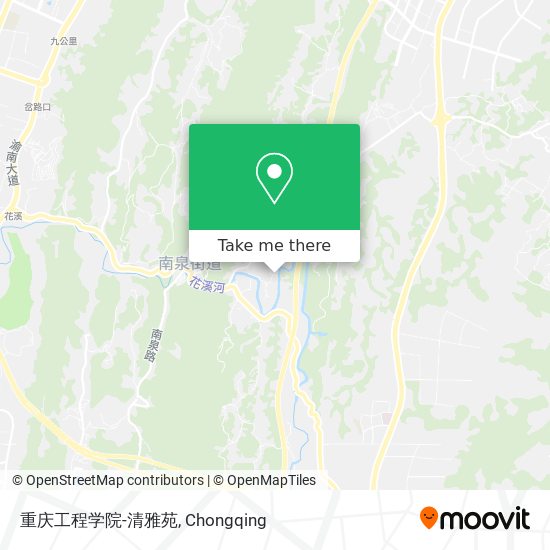 重庆工程学院-清雅苑 map
