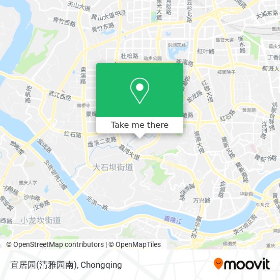 宜居园(清雅园南) map
