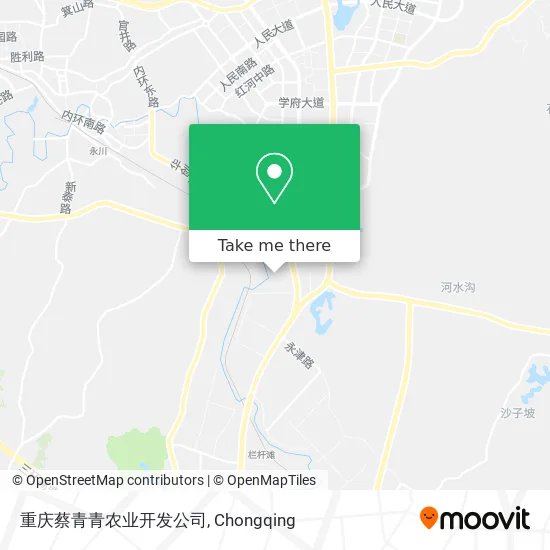 重庆蔡青青农业开发公司 map