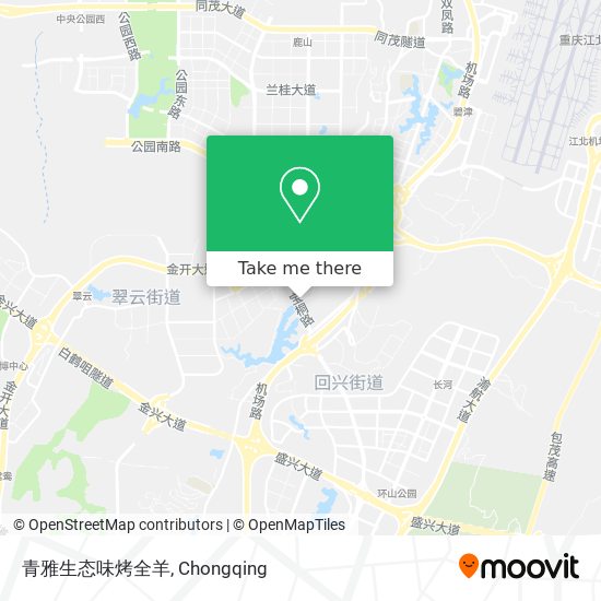青雅生态味烤全羊 map
