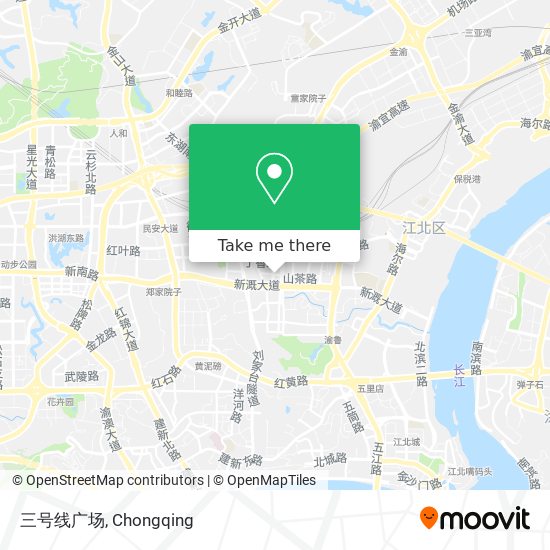 三号线广场 map