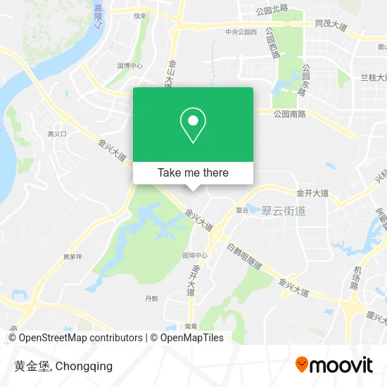 黄金堡 map