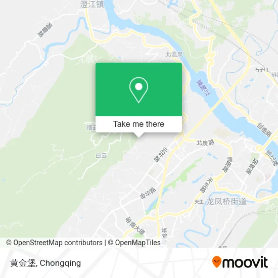 黄金堡 map