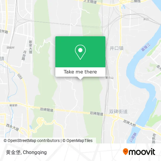 黄金堡 map