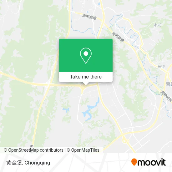 黄金堡 map