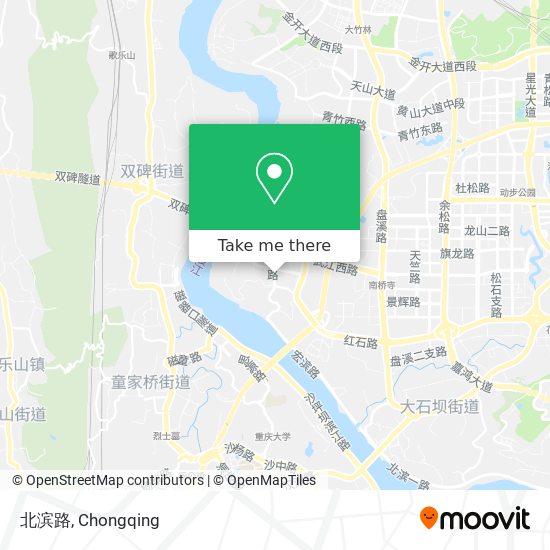 北滨路 map