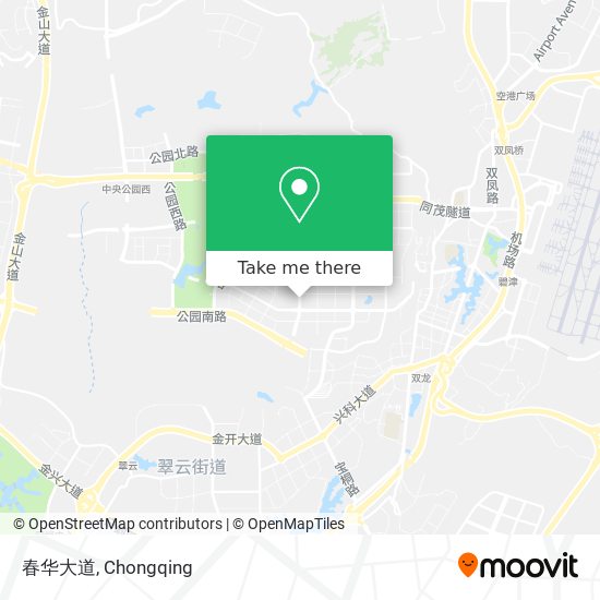 春华大道 map