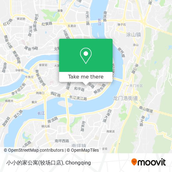 小小的家公寓(较场口店) map