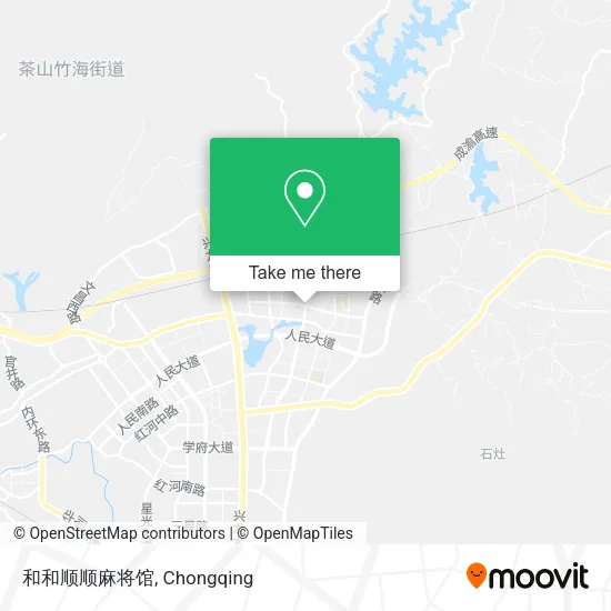 和和顺顺麻将馆 map