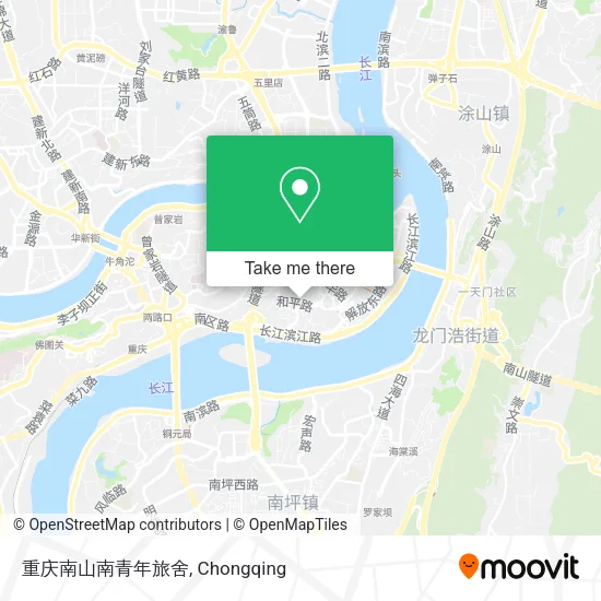 重庆南山南青年旅舍 map
