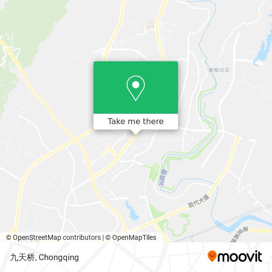 九天桥 map