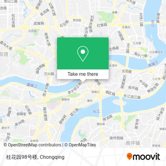 桂花园98号楼 map