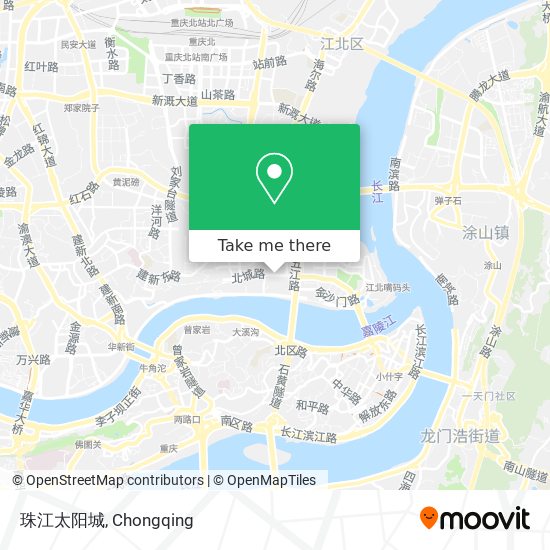 珠江太阳城 map