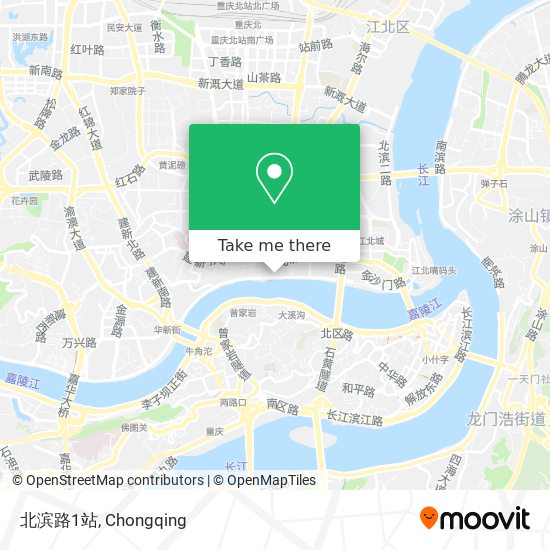 北滨路1站 map