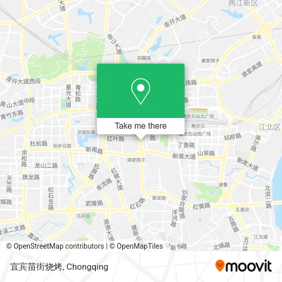 宜宾苗街烧烤 map