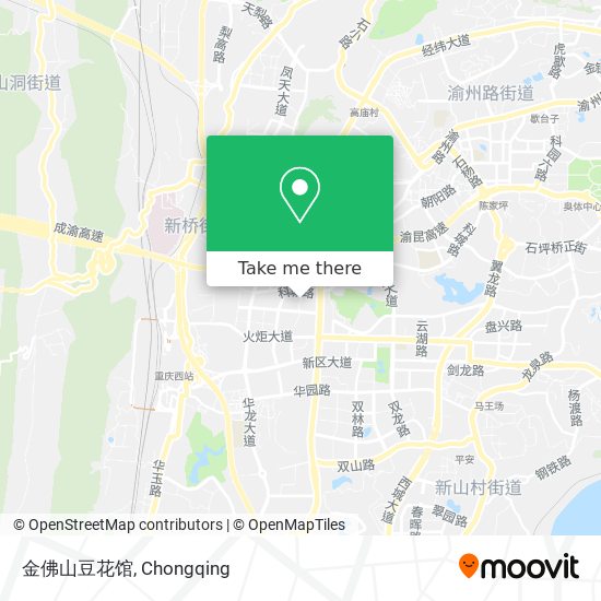 金佛山豆花馆 map