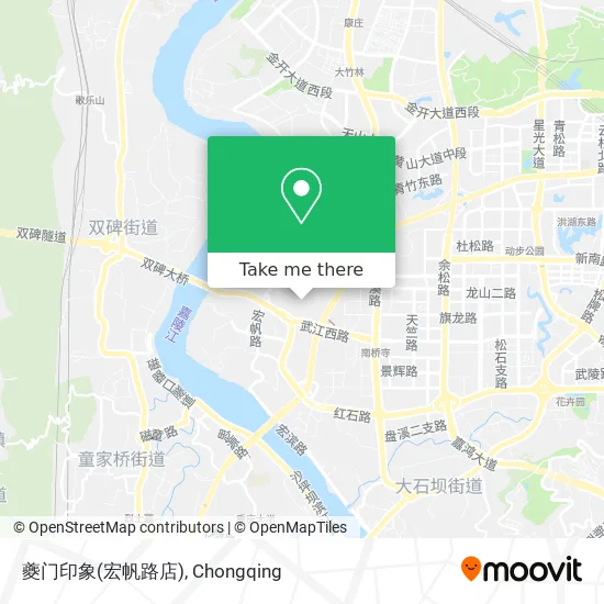 夔门印象(宏帆路店) map