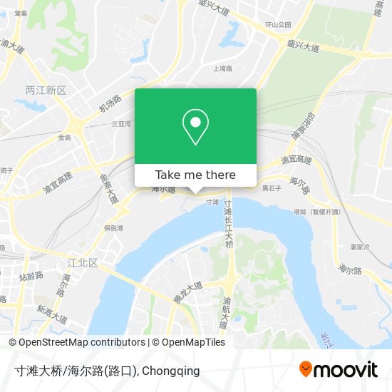 寸滩大桥/海尔路(路口) map