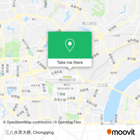 三八水库大桥 map